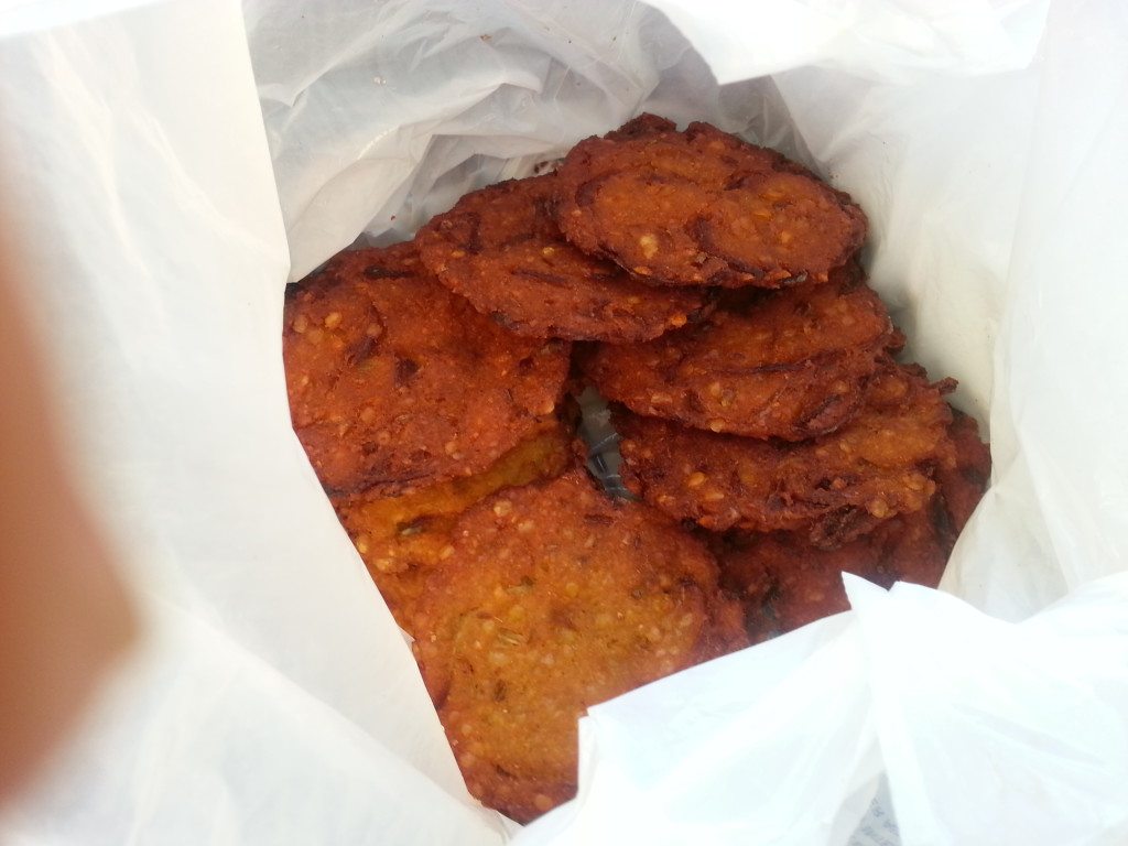 Indian kachoris sold in Pisa