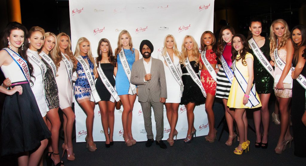Mac Duggal With 2016 Miss USA Contestants