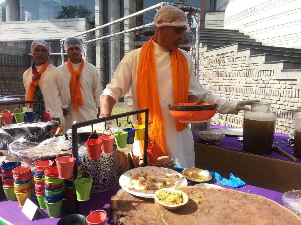 Chefs from Mathura create a vegetarian Holi feast