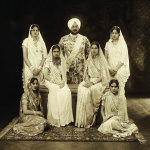 The Maharaja and his family