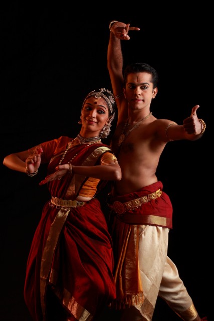 Bharatanatyam duo: Viraja Mandhre and Shyamjith Kiran