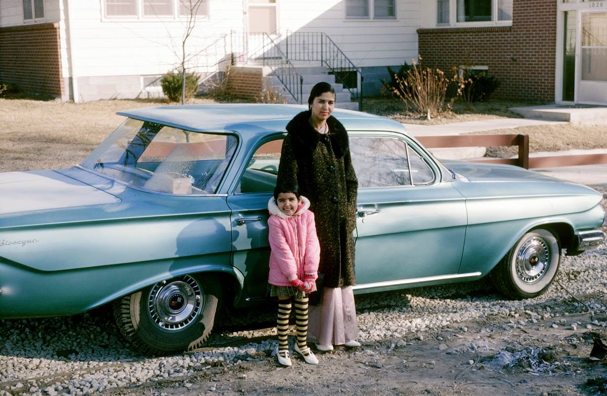 Immigrants to America - Sarvinder and her mother