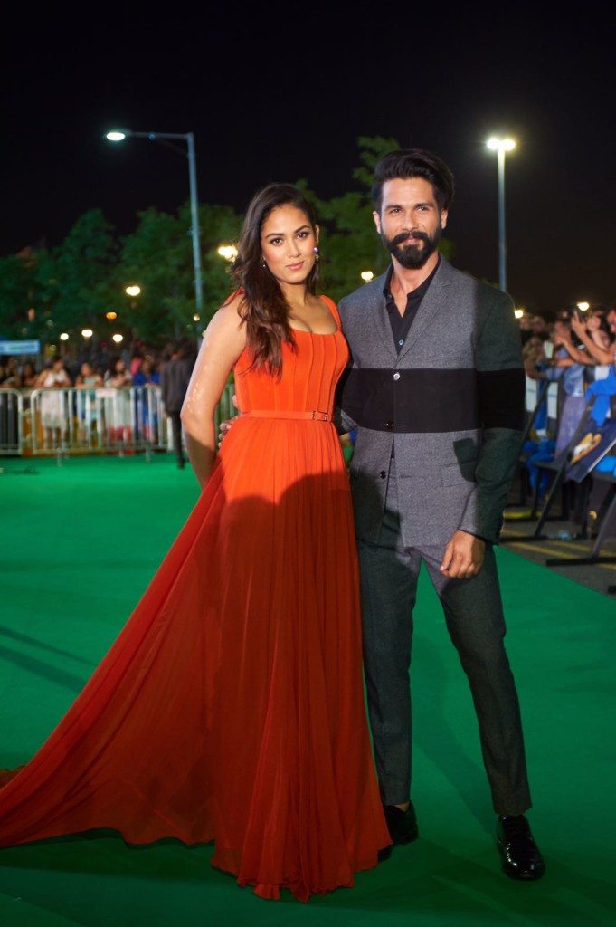 Shahid Kapoor & Mira Kapoor at IIFA Awards 2017