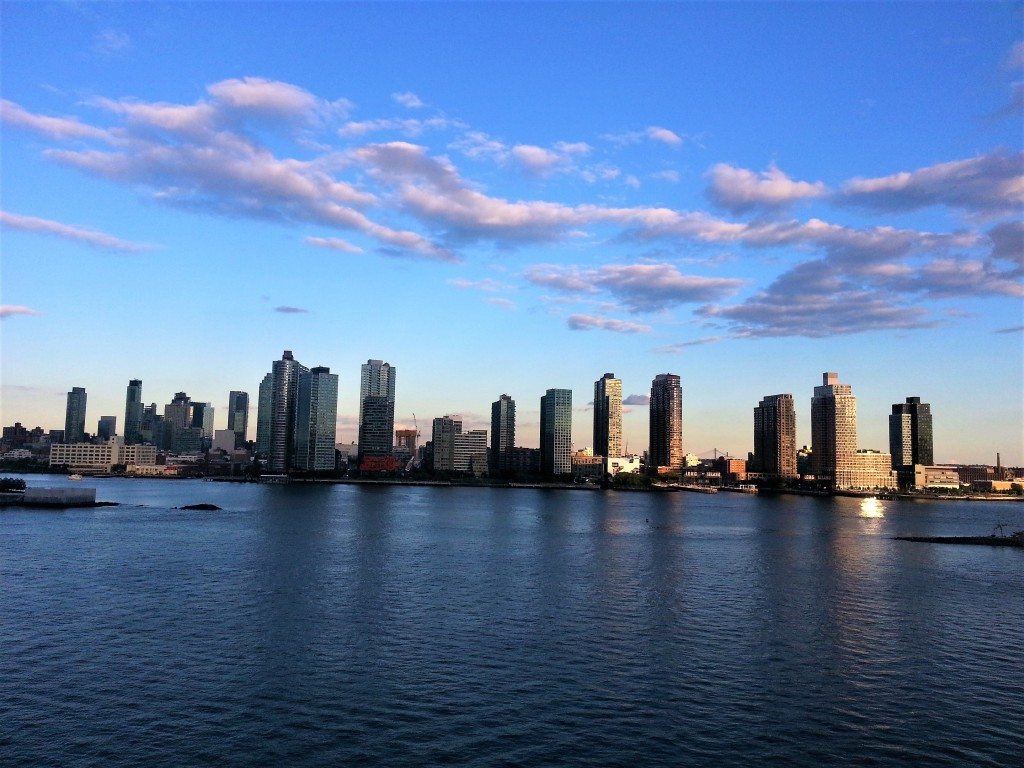 The view of NYC from the UN