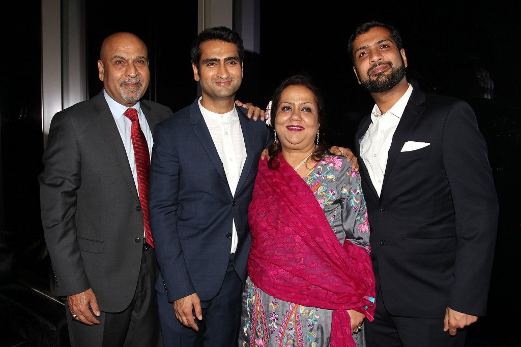Special Screening of Amazon's "THE BIG SICK" - Afterparty. kumail Nanjiani with family