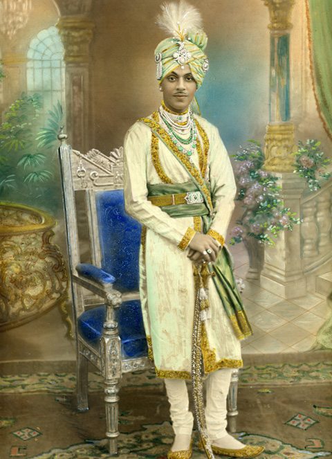 Nawab Sidi Haidar Khan of the princely state of Sachin, Gujarat (Photo: The Kenneth and Joyce Robbins Collection