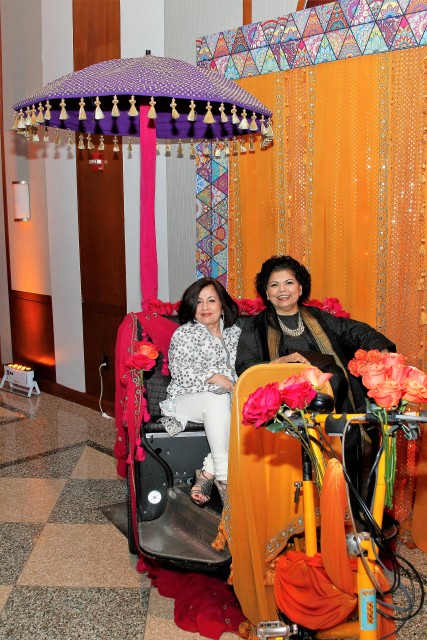 Lavina Melwani and Chandrika Tandon