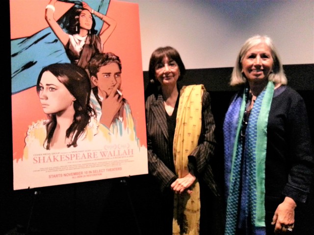 Madhur Jaffrey & Aroon Shivdasani at the preview of 'Shakespeare Wallah'