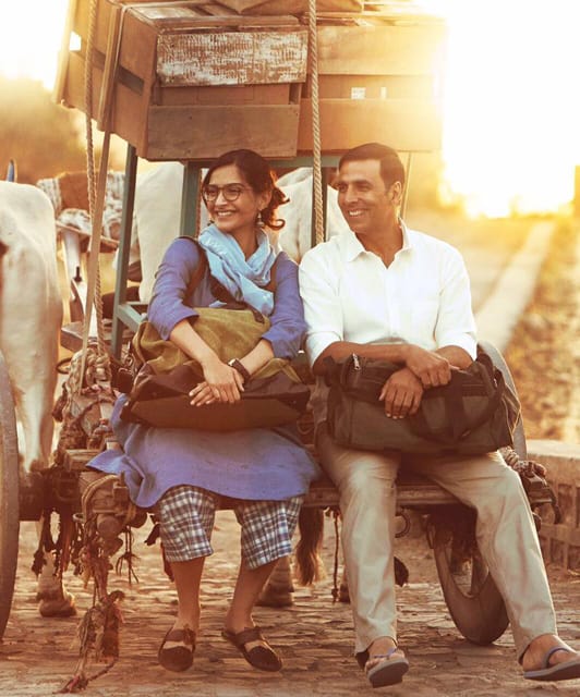 Akshay Kumar and Sonam Kapoor in 'Pad Man'