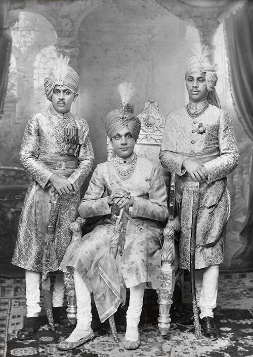 Nawab Haider Yakut Mohommad Khan of Sachin {Source: collection of Kenneth and Joyce Robbins}