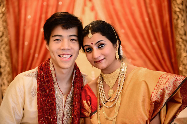 Philip and Pratibha - celebrating two cultures