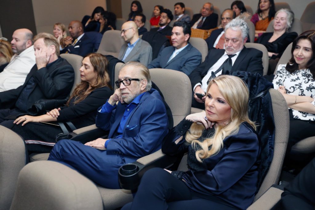 Audience at the screening of The Meera Gandhi Show