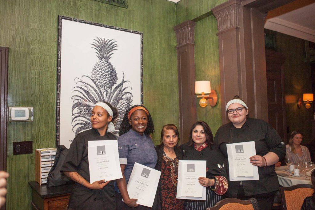 Chef Roshni Gurnani with her team