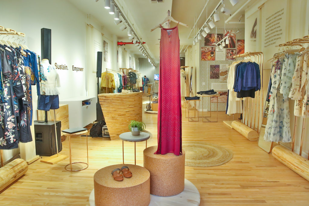 Interior of the Anita Dongre store