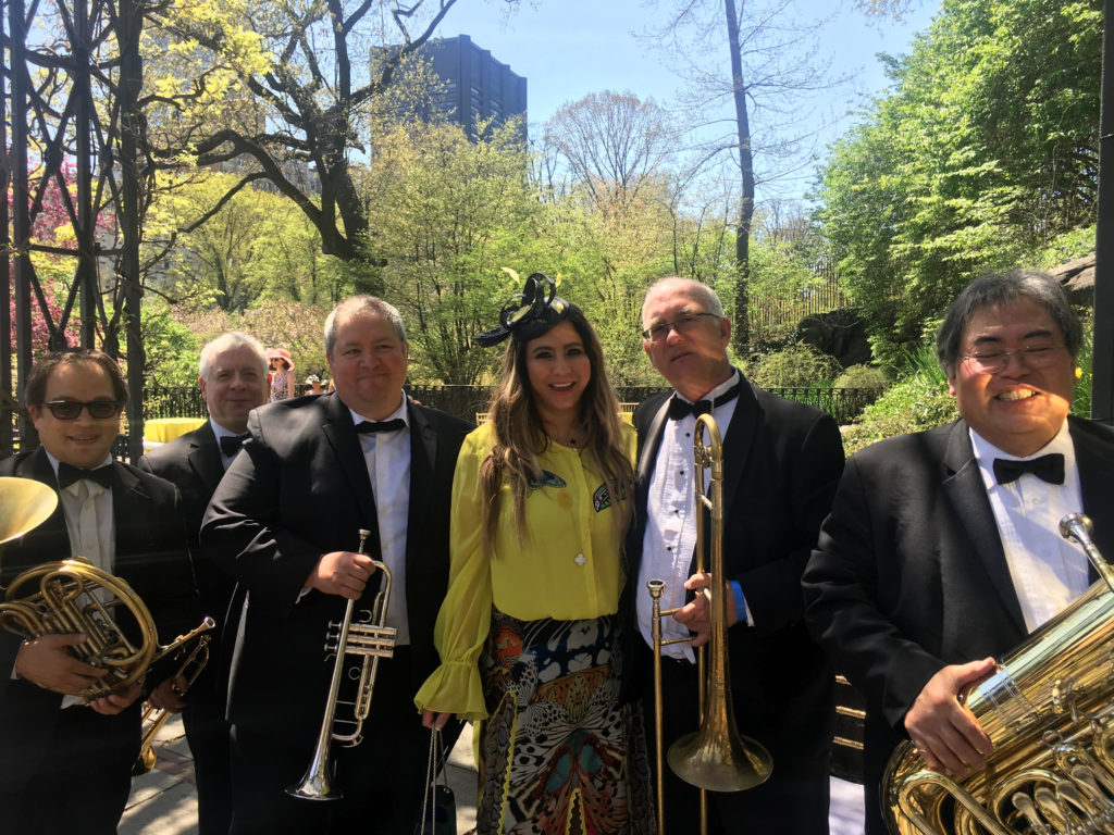 Meera Gandhi at the Central Park Conservancy 'Hat Luncheon'