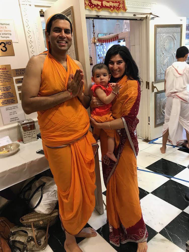 Sarina Jain with family