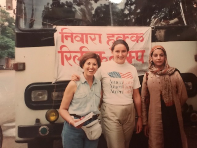 Aroon with Shabana Azmi