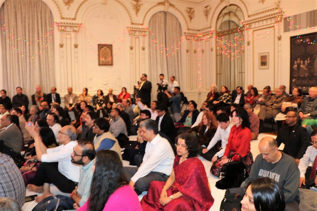 A baithak or musical evening at the Indian Consulate