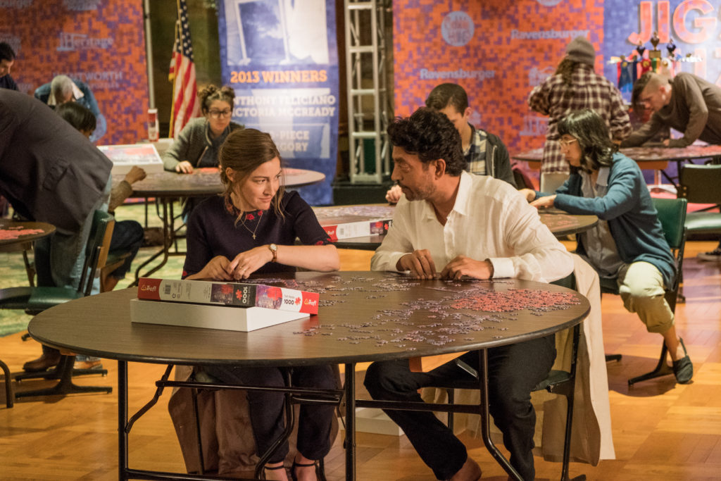 Kelly Macdonald and Irffan Khan in 'Puzzle'