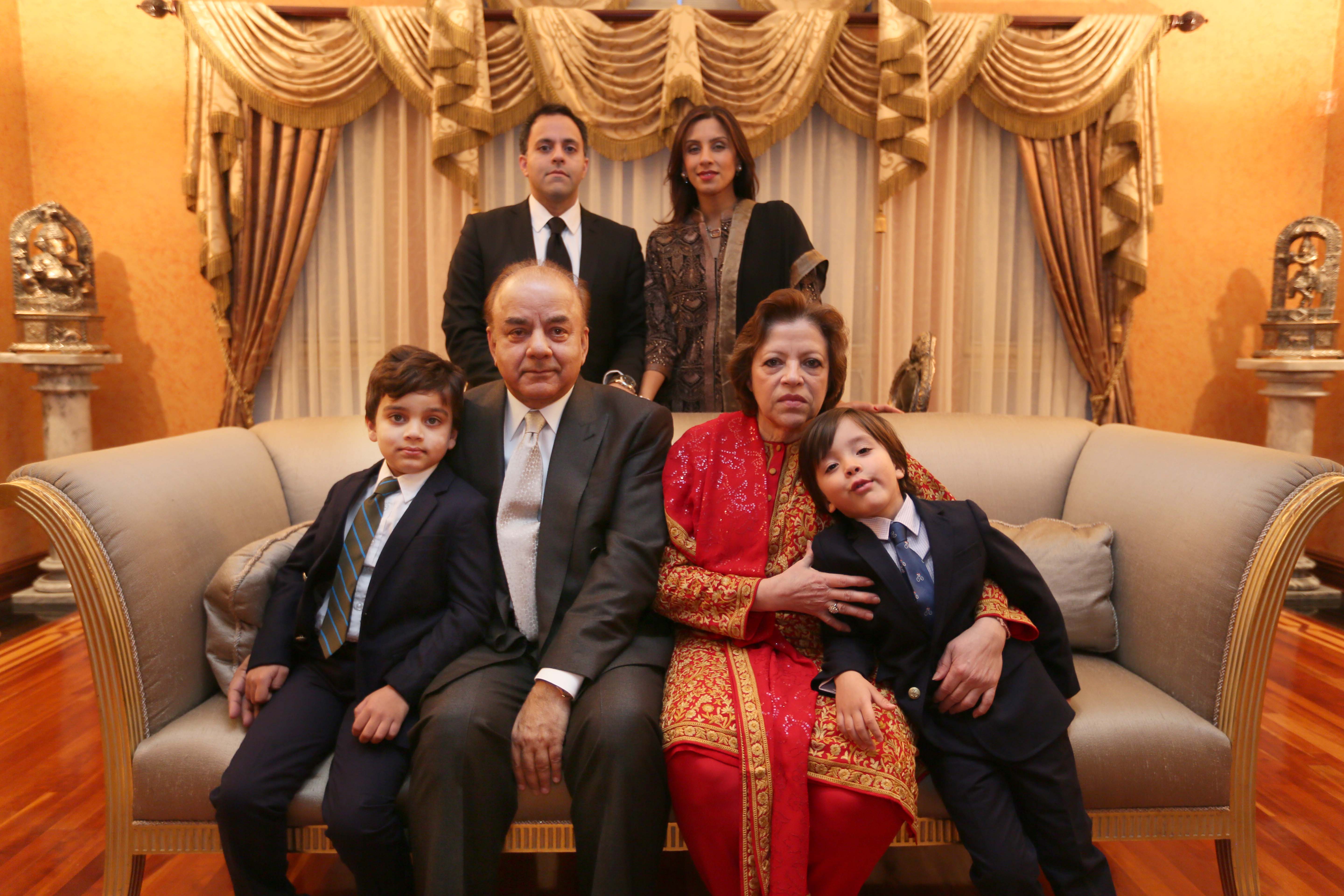 Dr. Mattoo and family