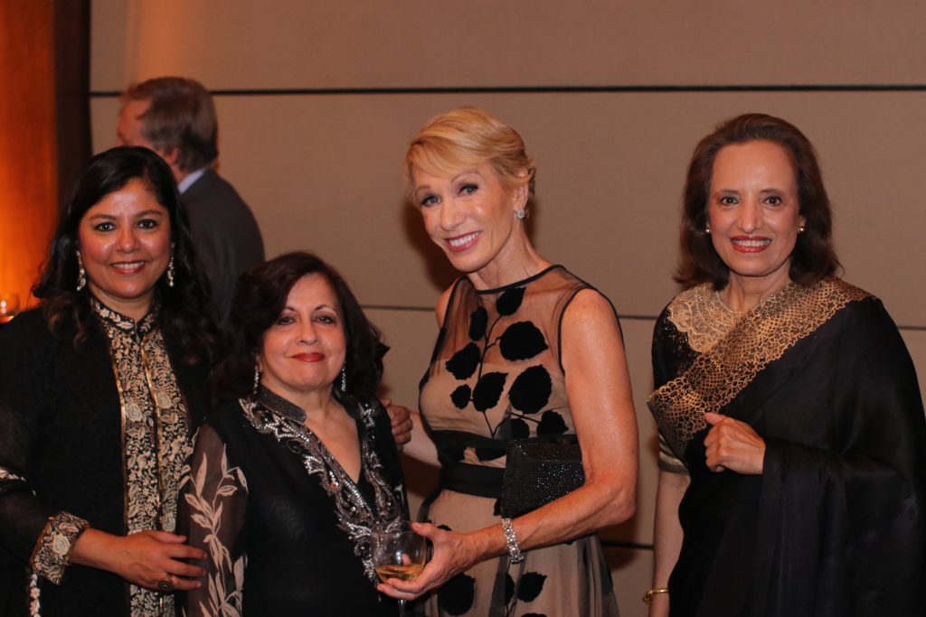 Sagorica Rudra, Lavina Melwani, Barbara Corcoran and Dina Pahlajani