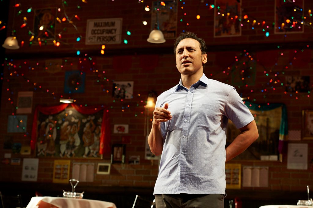 Aasif Mandvi talks about today's America through Sakina's Restaurant