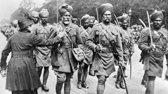 Indian Troops in WW 1
