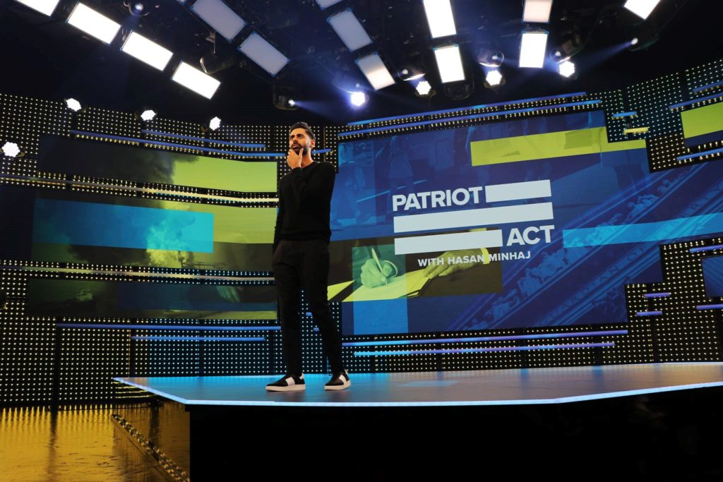 Hasan Minhaj - Patriot Act on Netflix