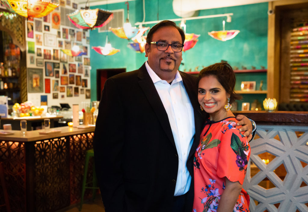 Maneet Chauhan and Vivek Deora