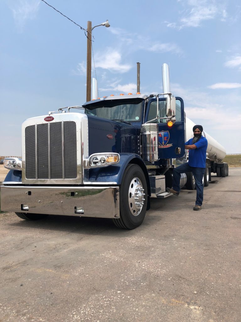 Mintu Pandher, an Indian-American trucker