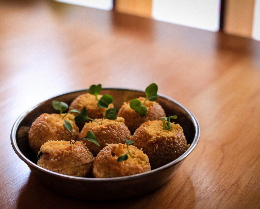 Dahi Batata Puri at Adda