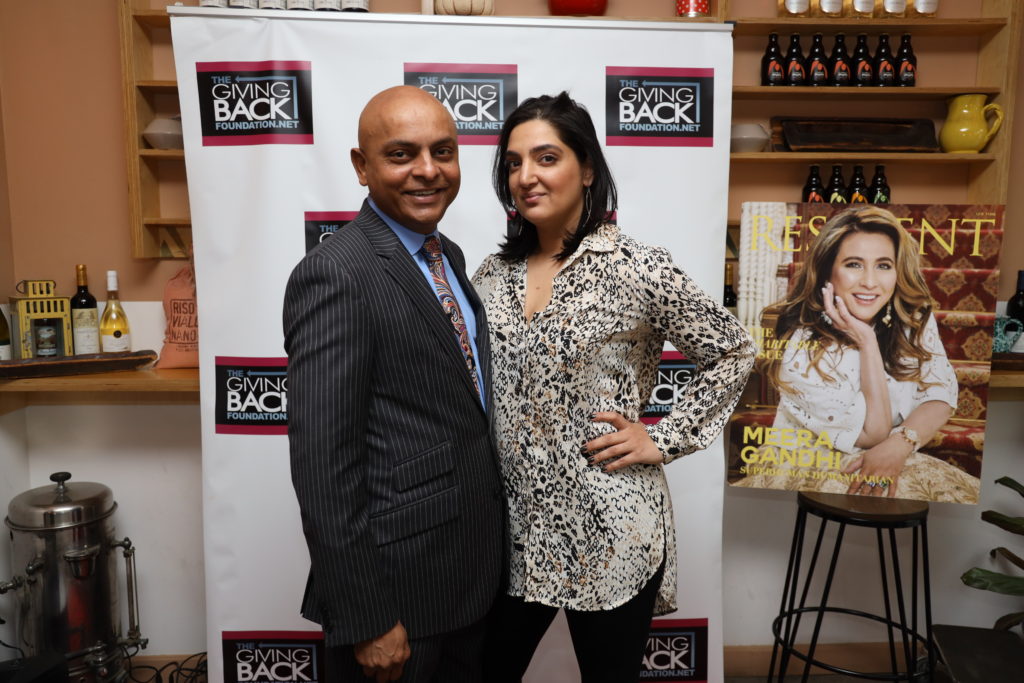 Meera Gandhi event - Nicky and Sania