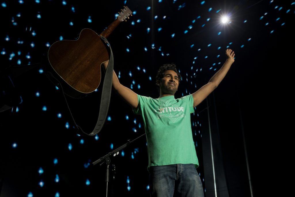 Himesh Patel as Jack Malik in Yesterday, directed by Danny Boyle.