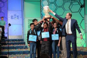 Winners of the 2019 Scripps National Spelling Bee