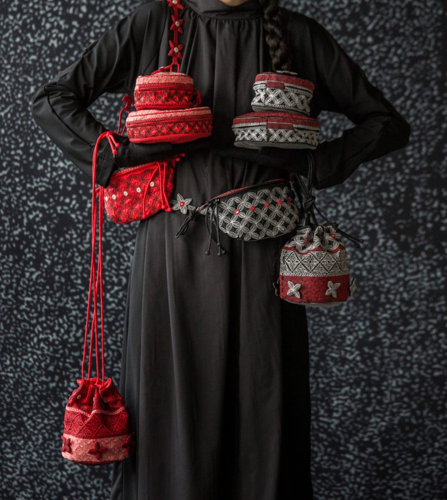 Issey Miyake's Tamasha Collection of handbags