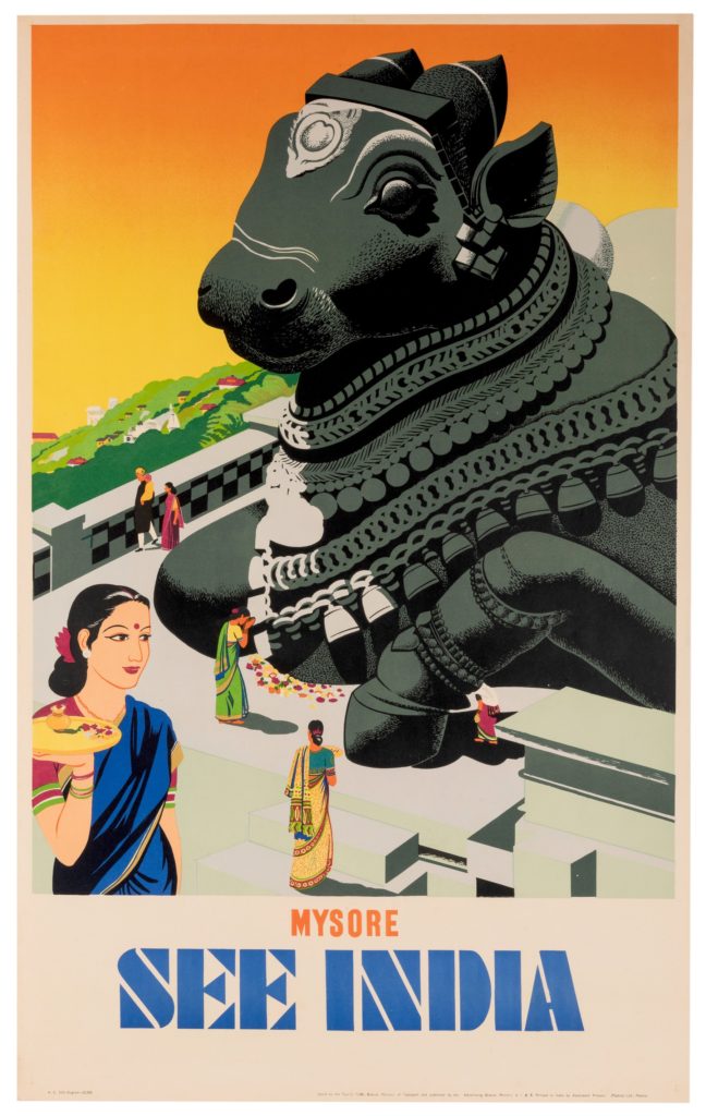 See India travel poster 