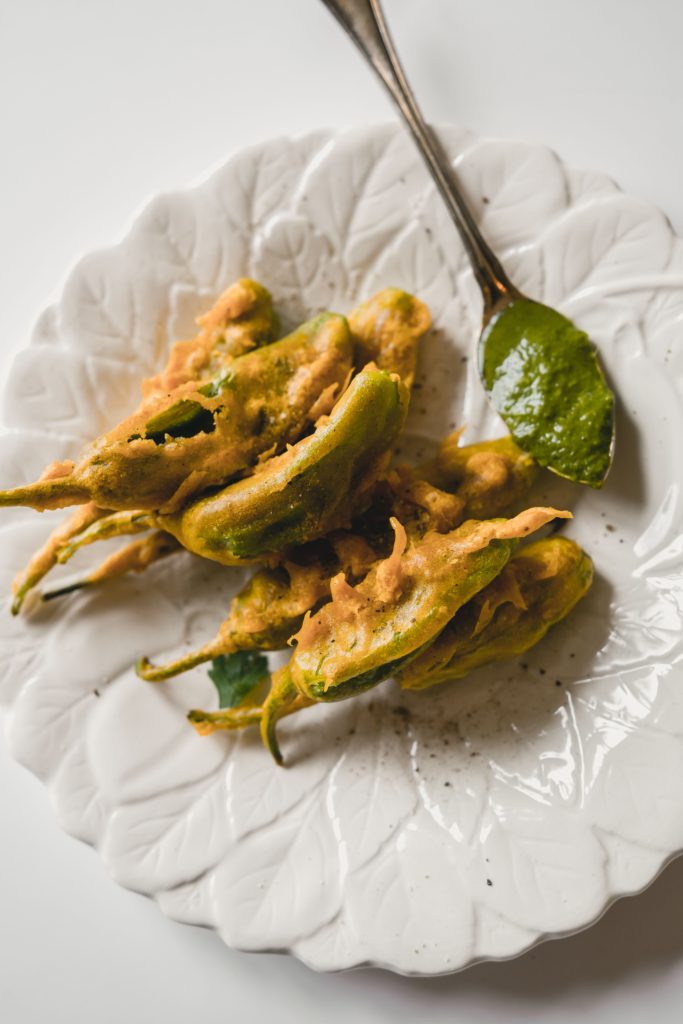 Shishito Pepper Pakoras