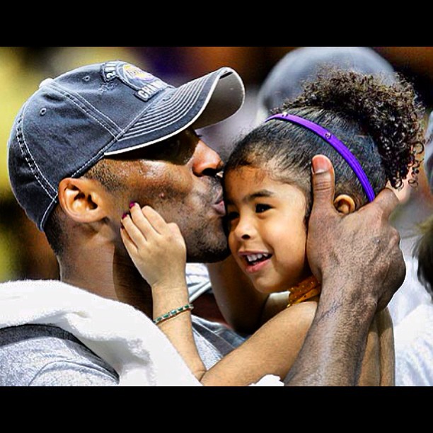 Kobe Bryant and Gianna