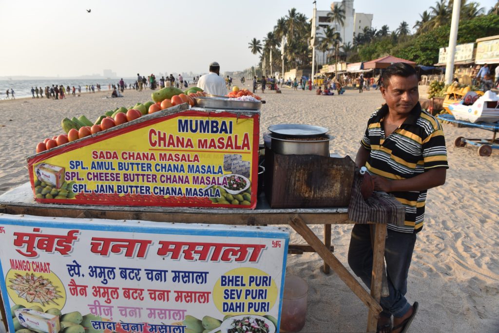 street foods - mumbai chana masala