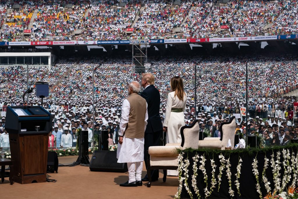 Trump's visit to India - White House Photo
