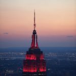 Empire State building salutes emergency workers