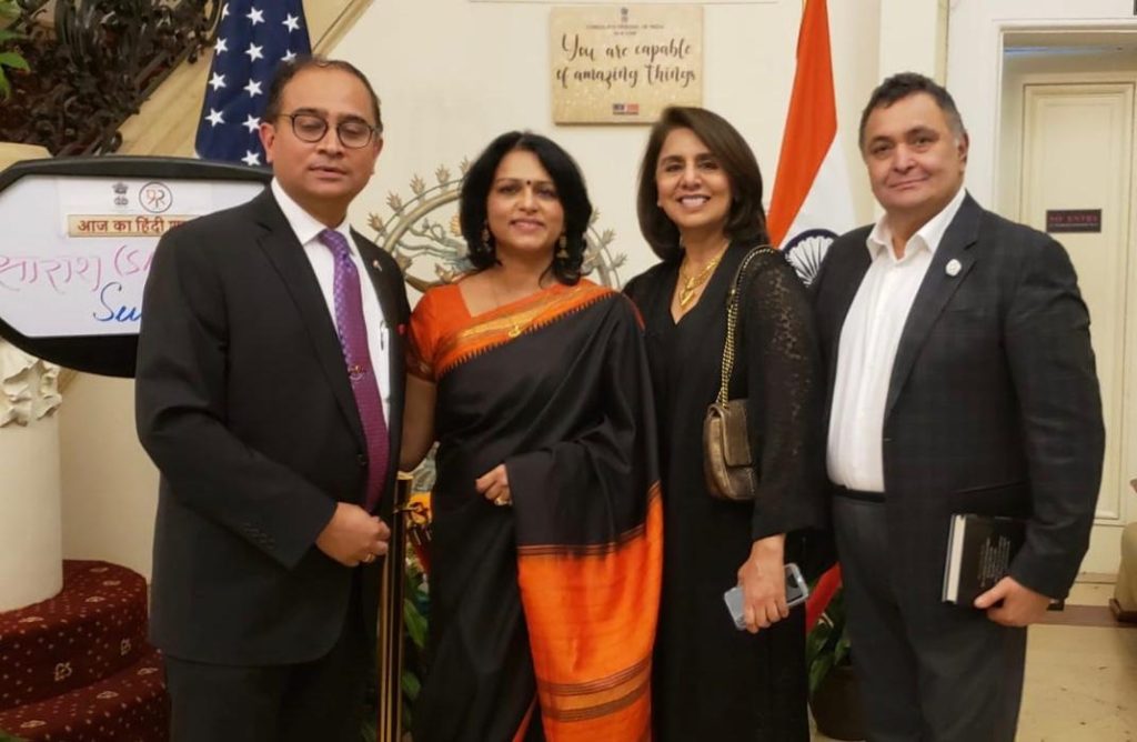 CG & Mrs. Sandeep Chakravorty, Neetu and Rishi Kapoor