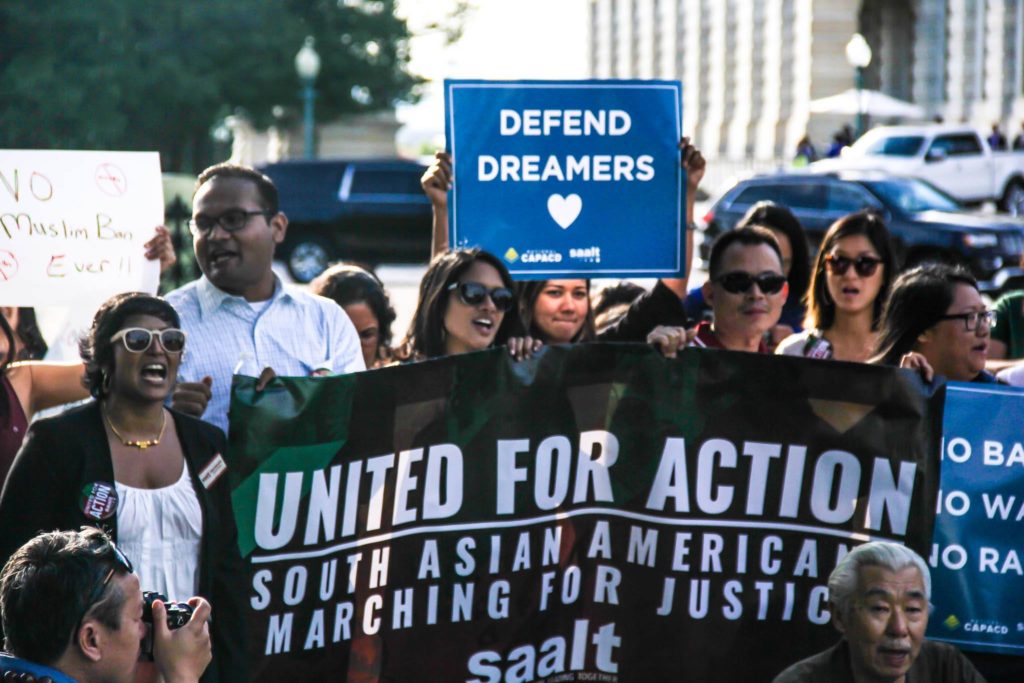 DACA protest - SAALT 