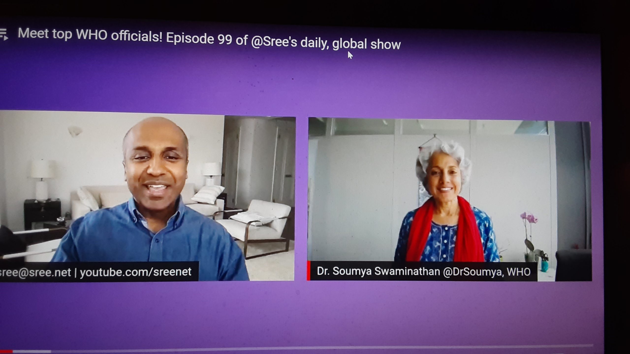 Sree's Daily Global Covid Show