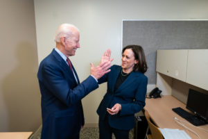 Joe Biden and Kamala Harris