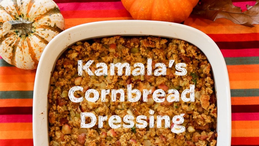 Kamala's Corn bread dressing