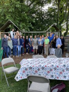 Dr. Ashish Jha with family and friends celebrating July 4th