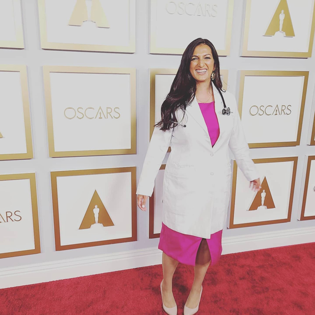 Meena Makhijani at the Oscars