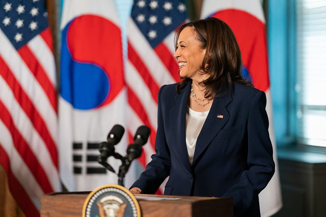 VP Kamala Harris - White House photo by Cameron Smith