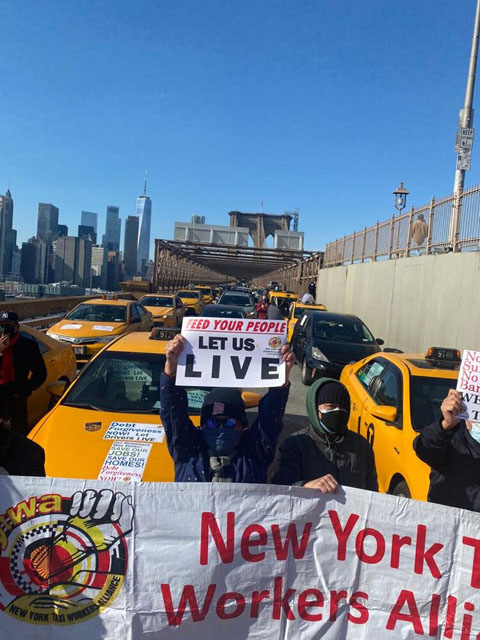 NYC cabbies fight the pandemic
